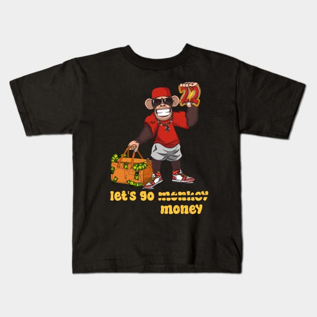 Gorilla Tag Monke VR Gamer for Kids, Adults, Teens Kids T-Shirt by KRMOSH